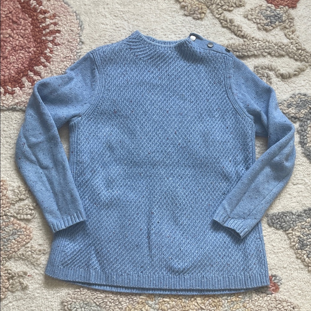 Talbots Light Blue Crew Neck Sweater